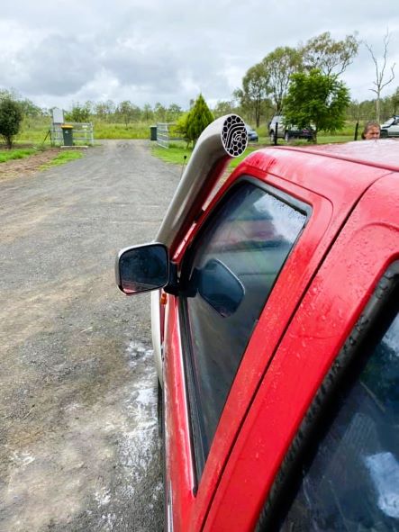 Holden Rodeo TF Snorkel - Seamless Polished